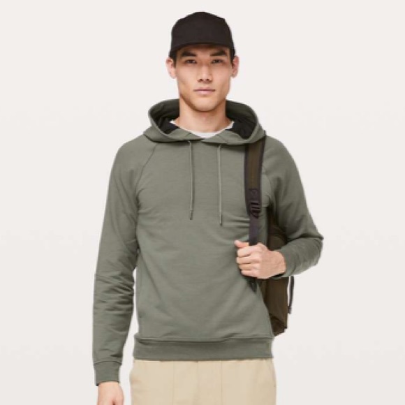 Lululemon Athletica City Sweat Pullover Hoodie Stretch French Terry Size Large - Picture 1 of 11